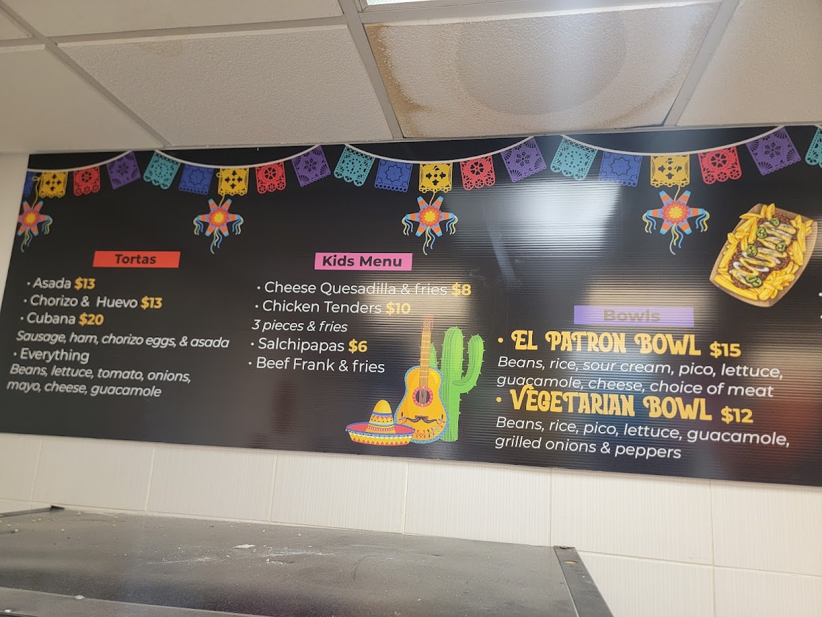 El Gran Patron 2 Photo Menu 2