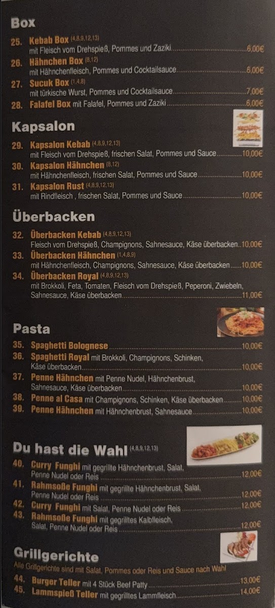 City Royal Kebab Haus Photo Menu 5