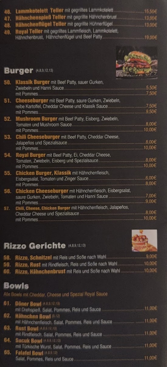 City Royal Kebab Haus Photo Menu 6