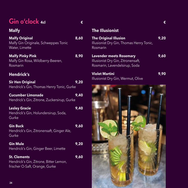 Brasserie Bellini Photo Menu 3