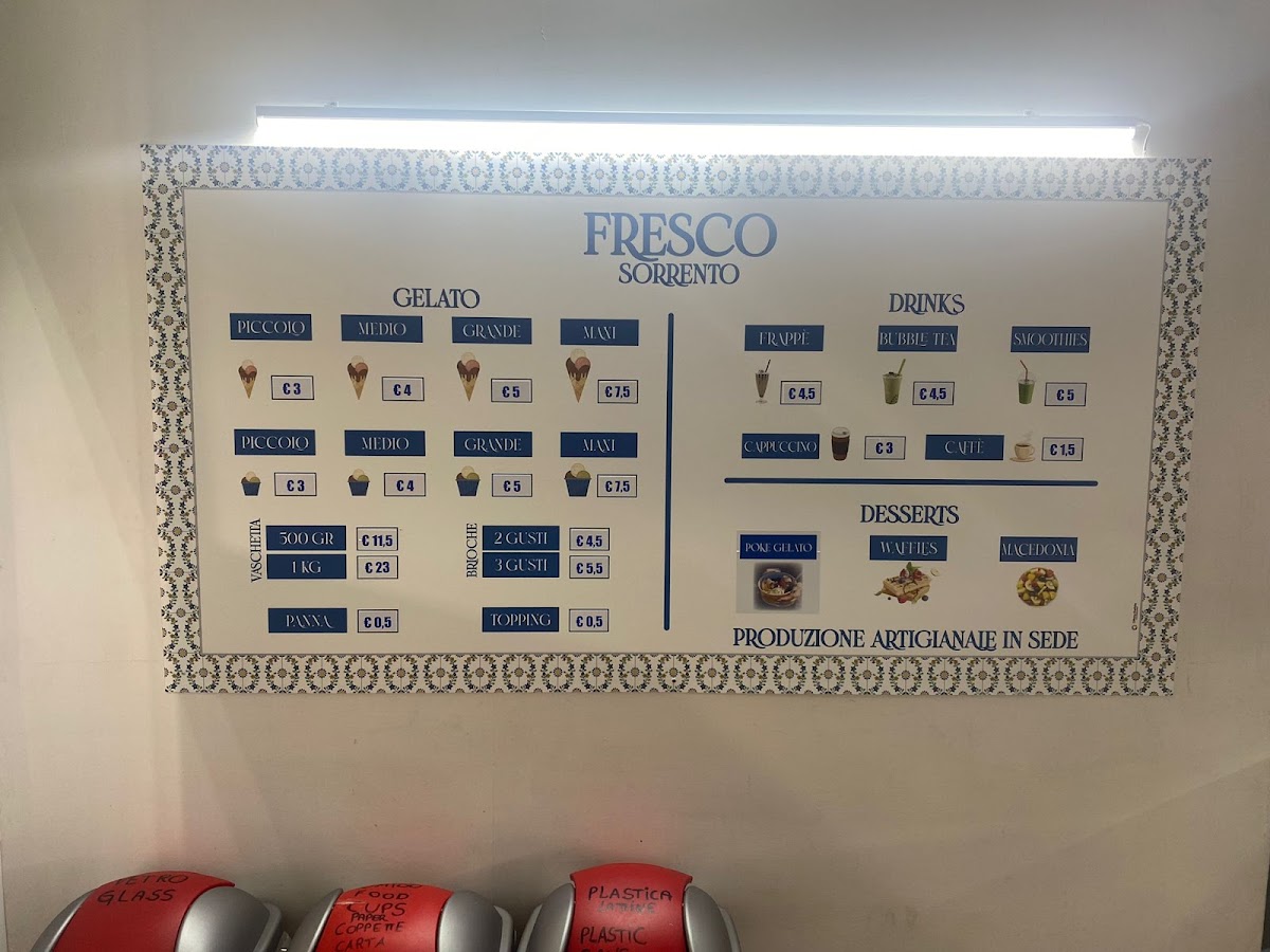 Fresco Sorrento Photo Menu 7