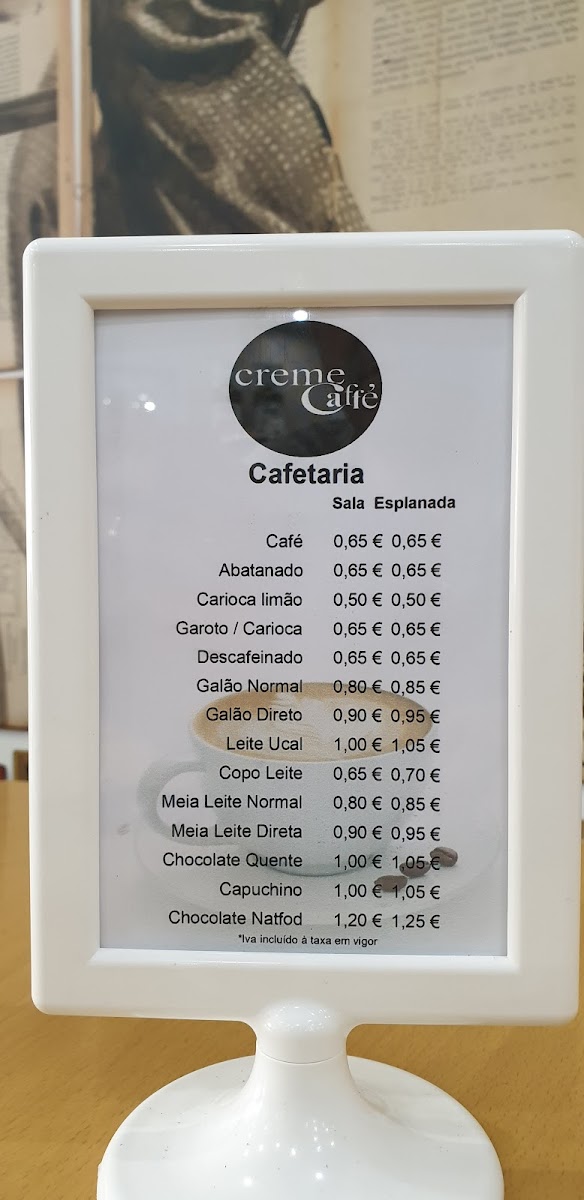 Creme Caffé Photo Menu 2