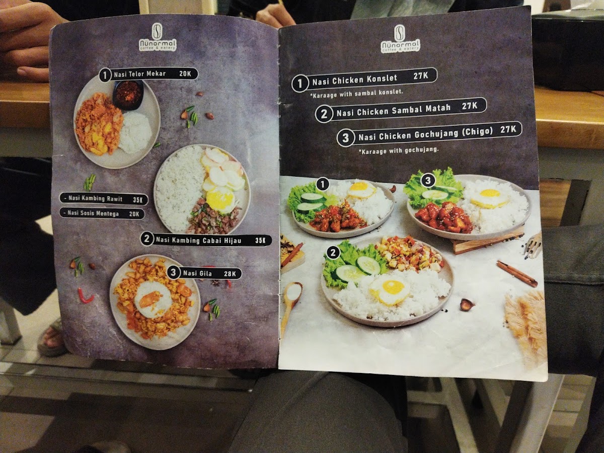 nunormal Cofee & Eatery Photo Menu 2