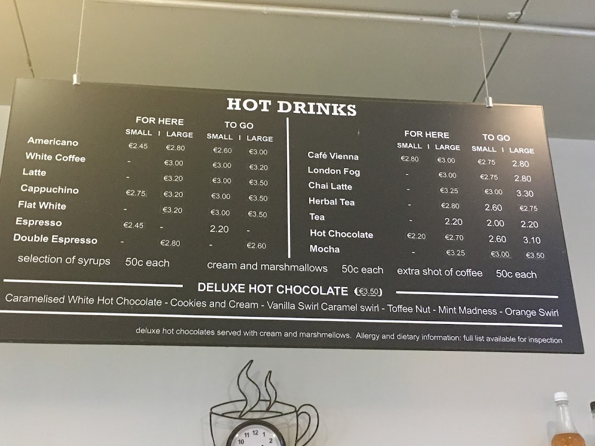Nook Cafe Photo Menu 2