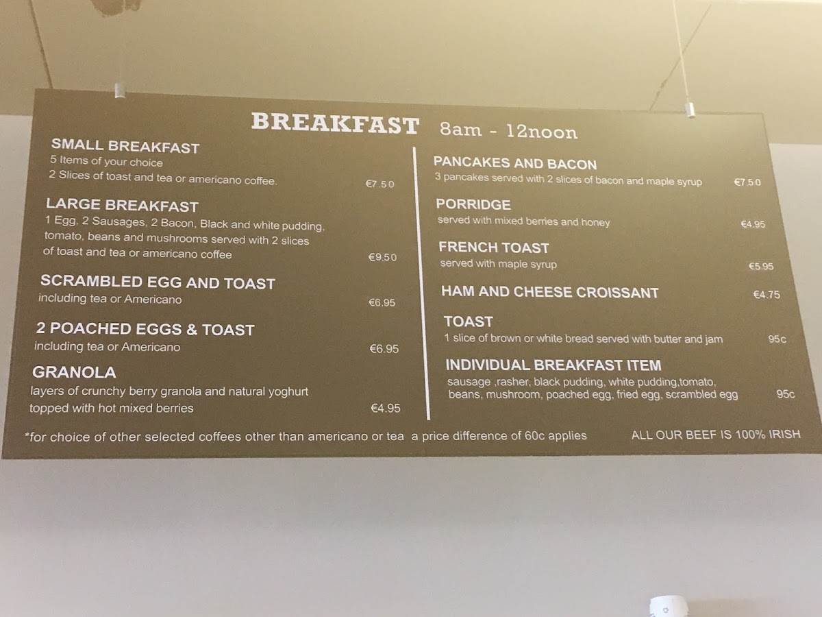 Nook Cafe Photo Menu 3
