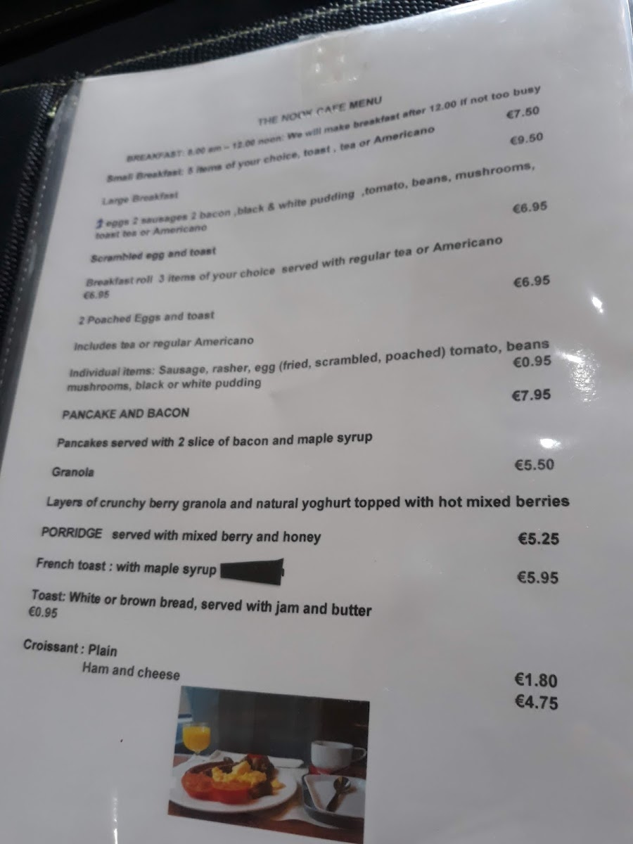Nook Cafe Photo Menu 6