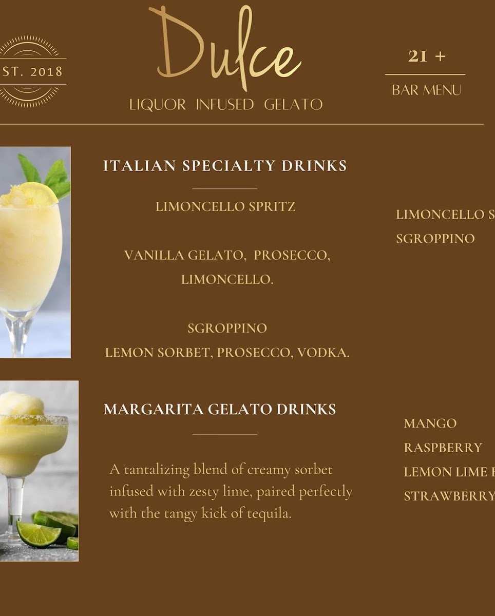 Dulce Artisan Gelato Photo Menu 5