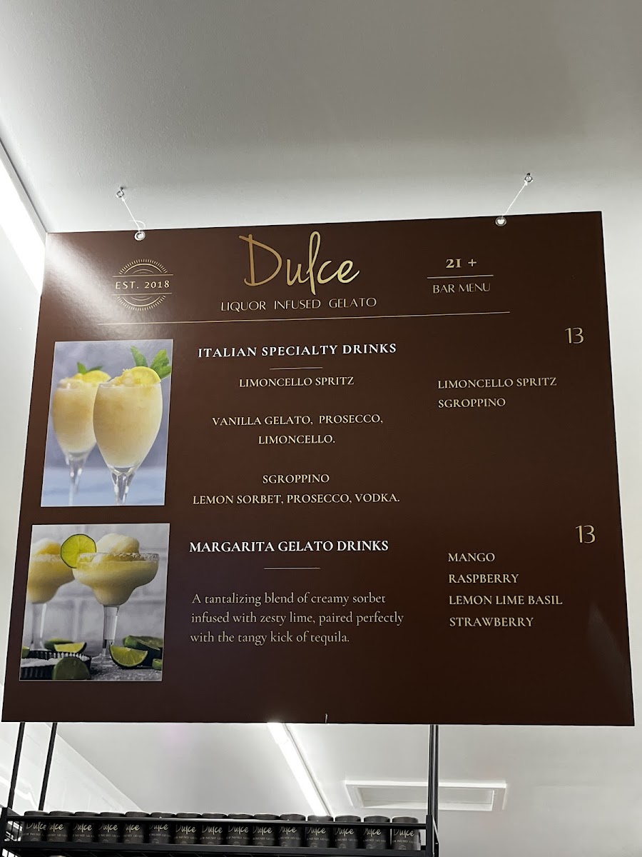 Dulce Artisan Gelato Photo Menu 6