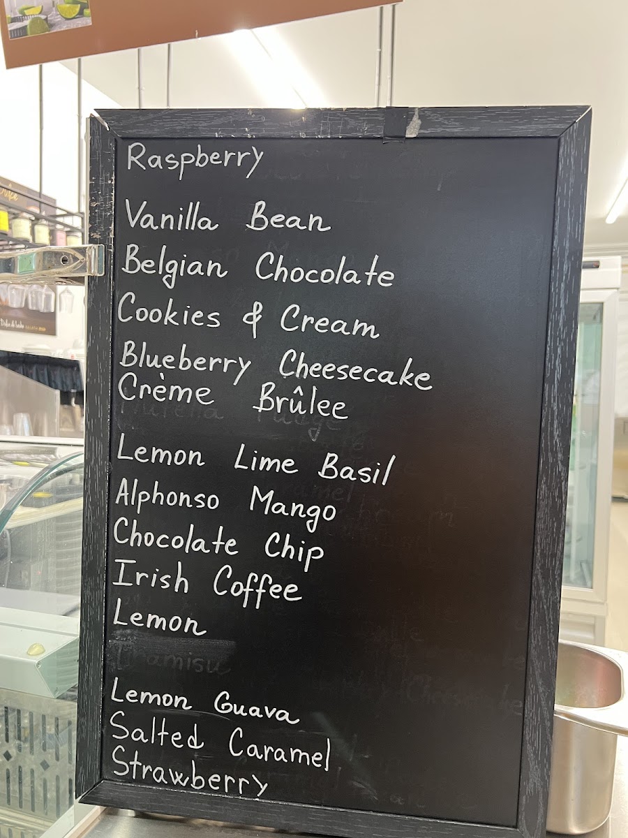Dulce Artisan Gelato Photo Menu 8