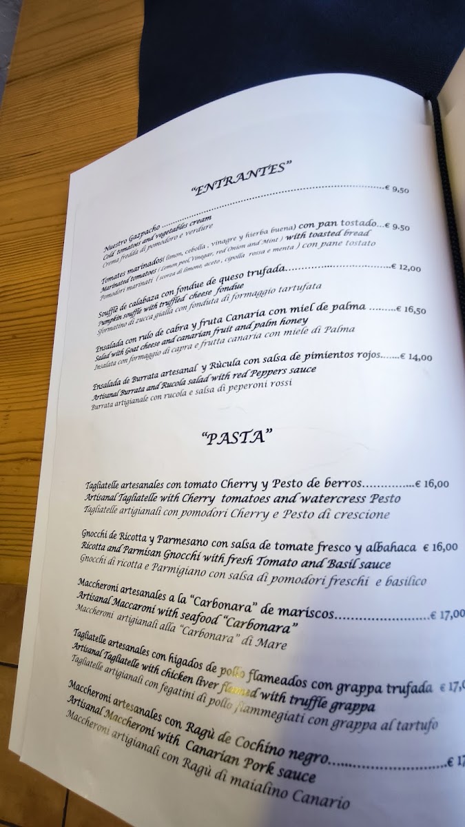 Restaurante La Cocina Abierta Photo Menu 3