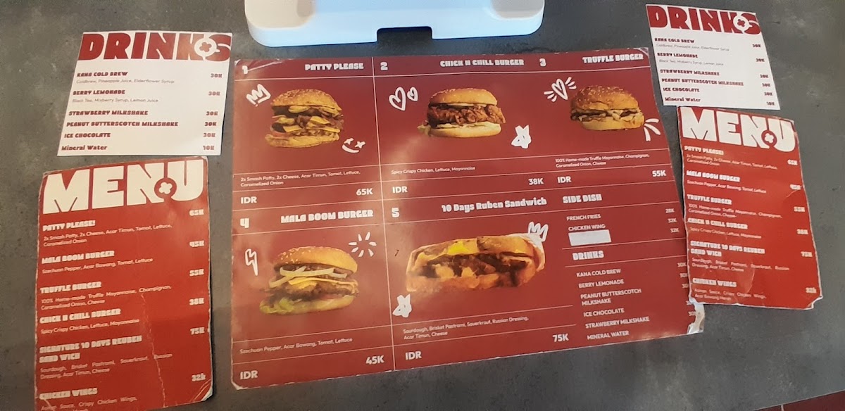 Patty Please! Photo Menu 8