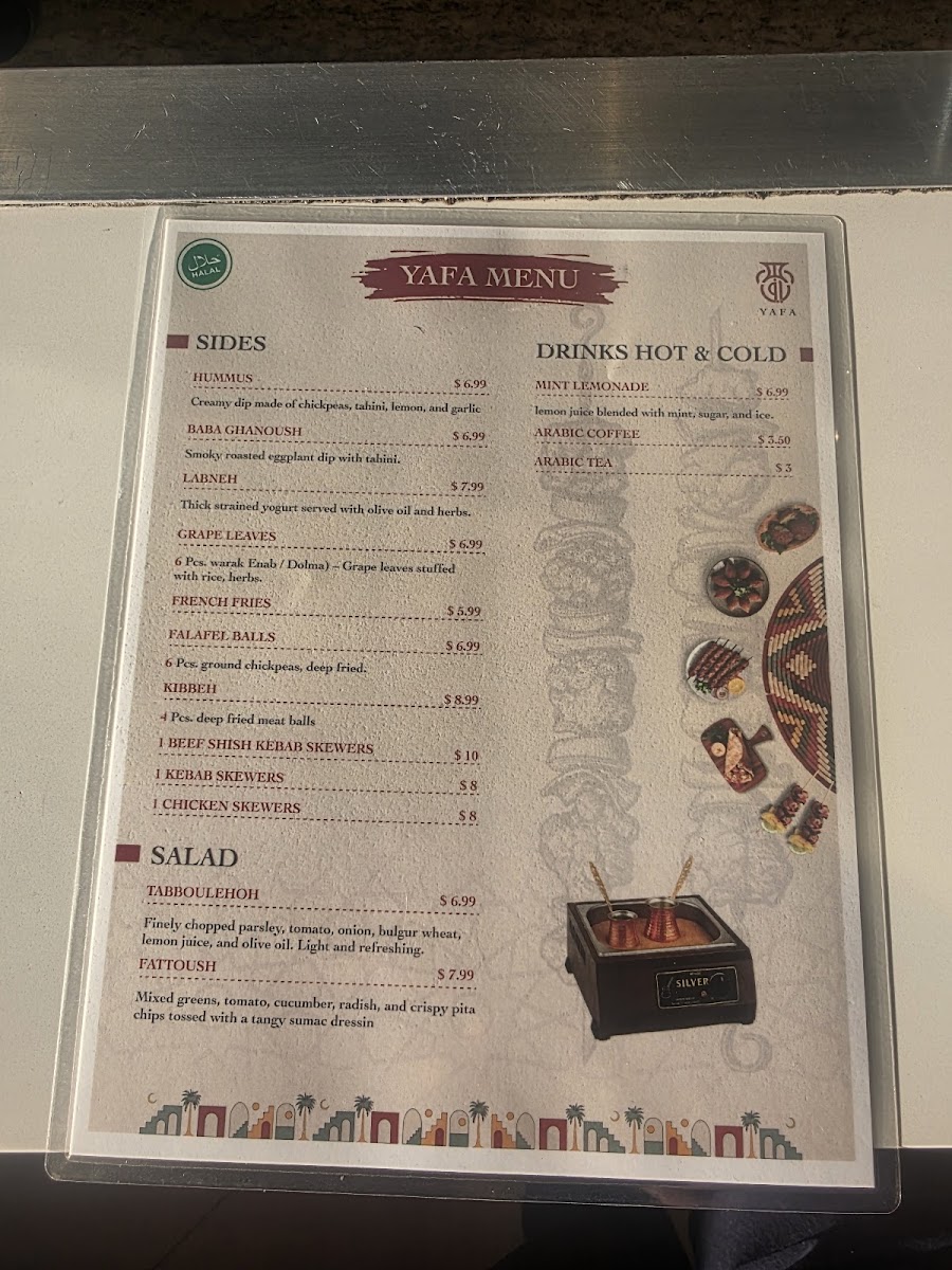 Yafa restaurant and Market Photo Menu 4
