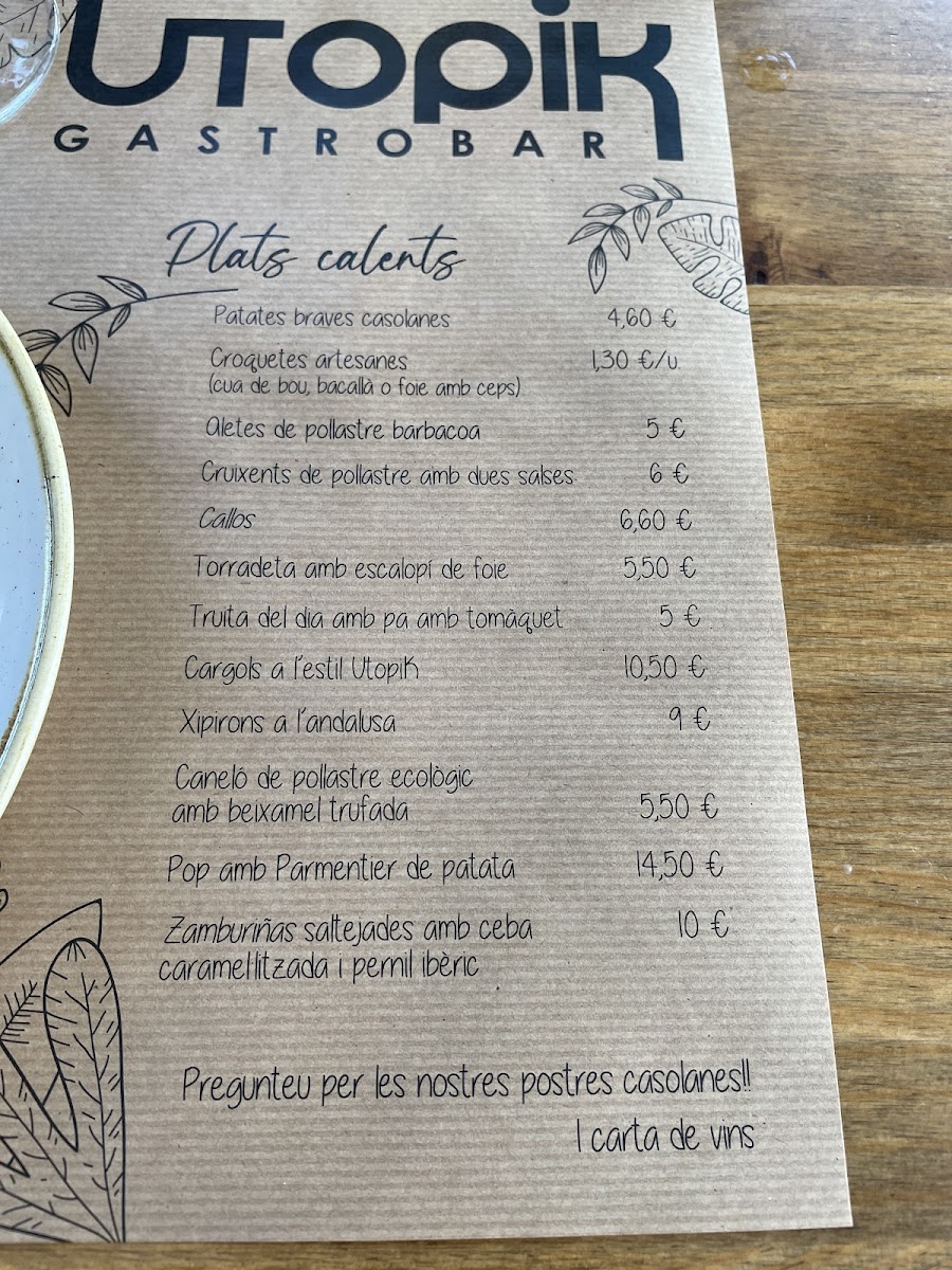Utopik GastroBar Photo Menu 10