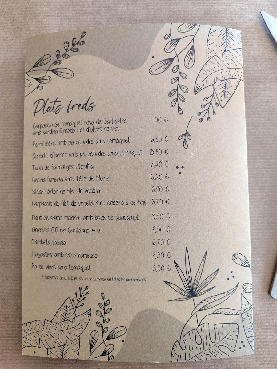 Utopik GastroBar Photo Menu 3