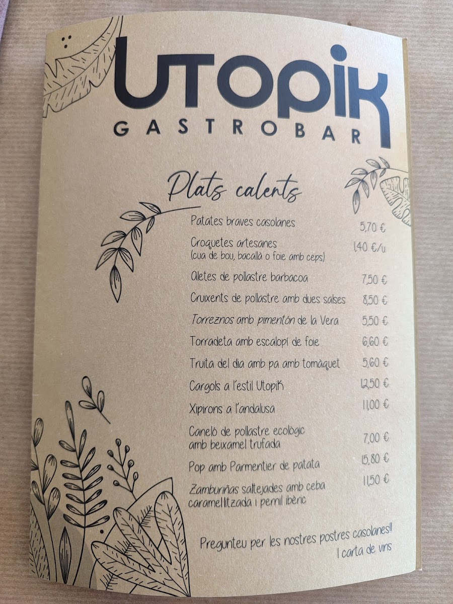 Utopik GastroBar Photo Menu 4