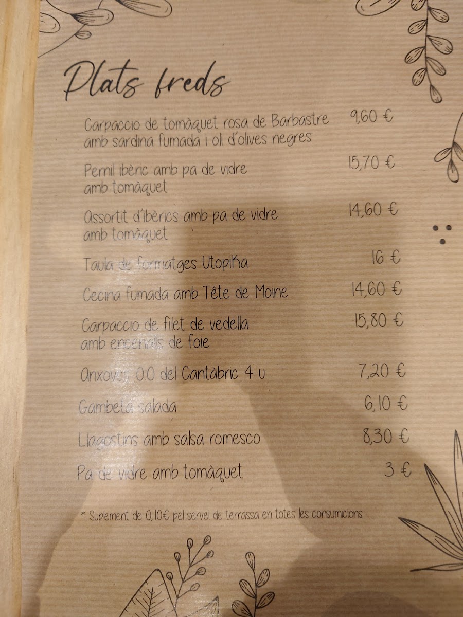 Utopik GastroBar Photo Menu 6