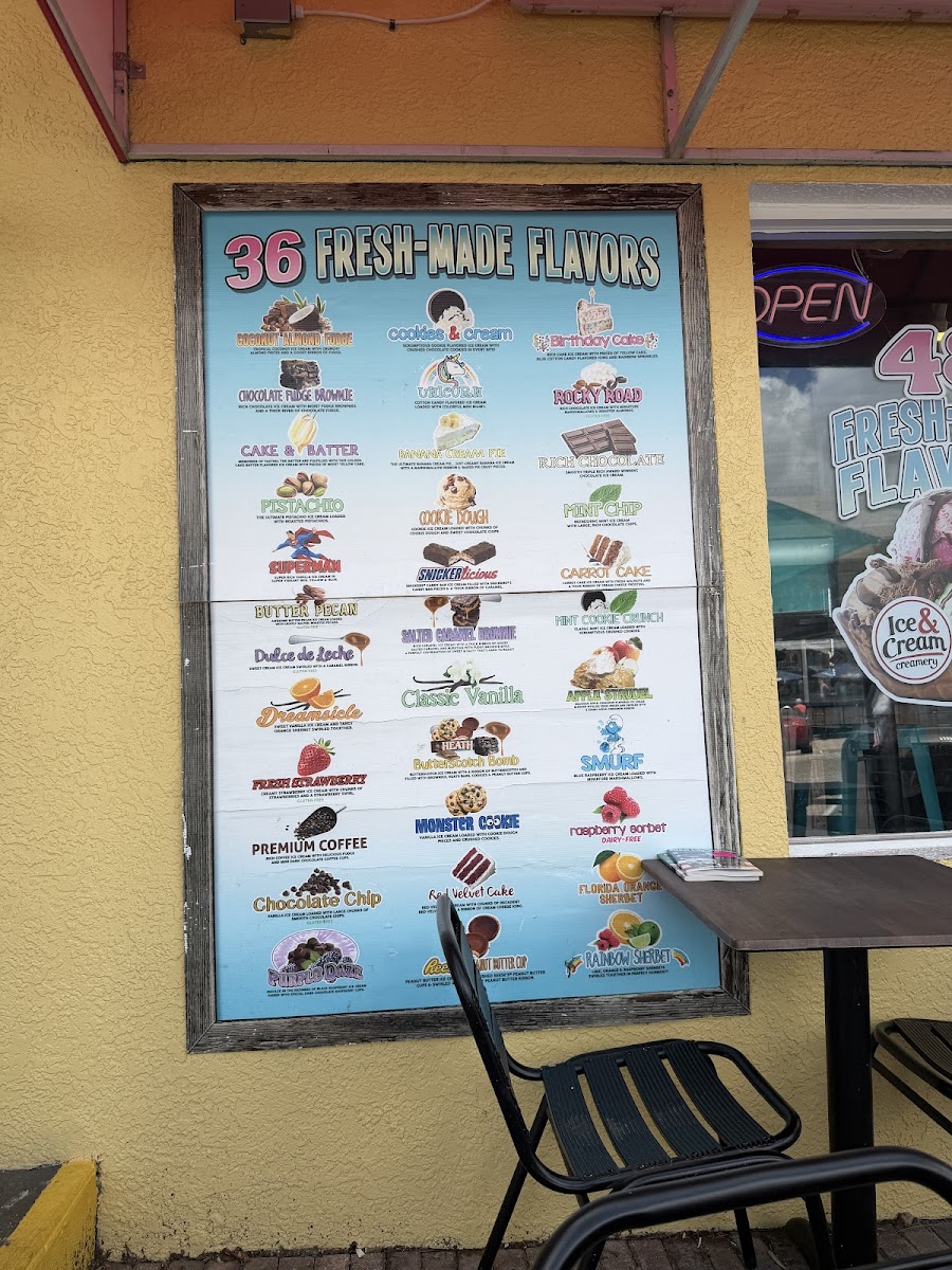 Ice&Cream Creamery Photo Menu 5