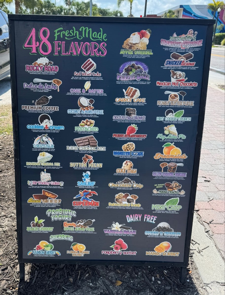 Ice&Cream Creamery Photo Menu 8