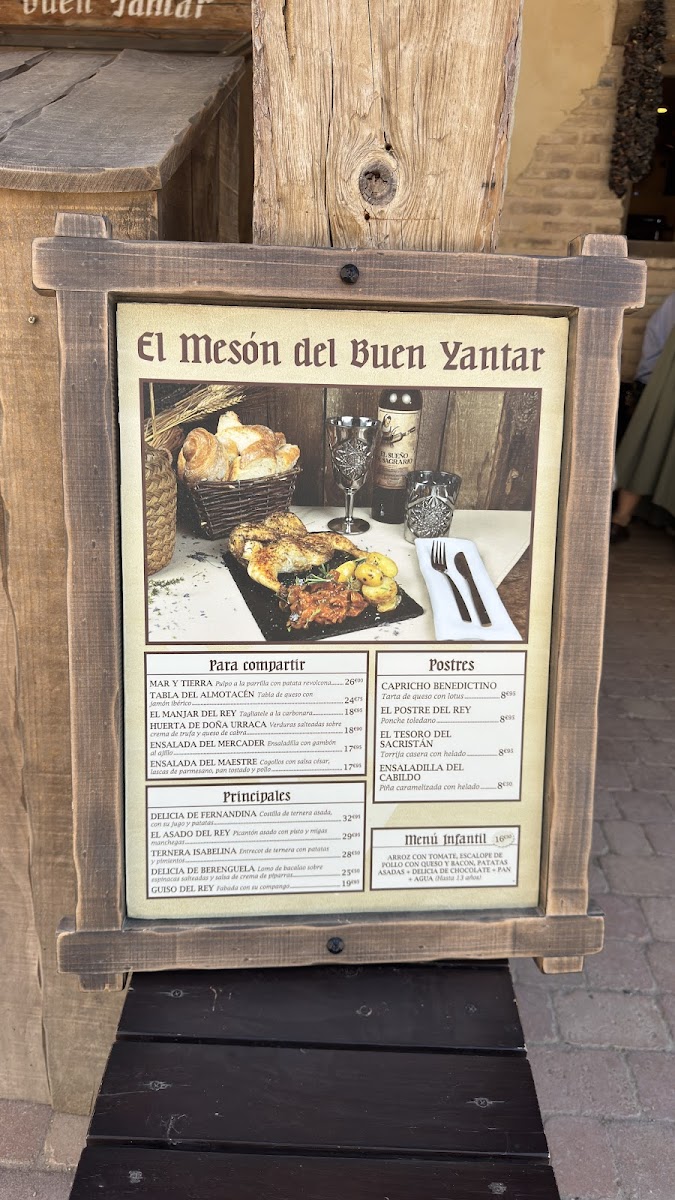 El Mesón del Buen Yantar Photo Menu 2