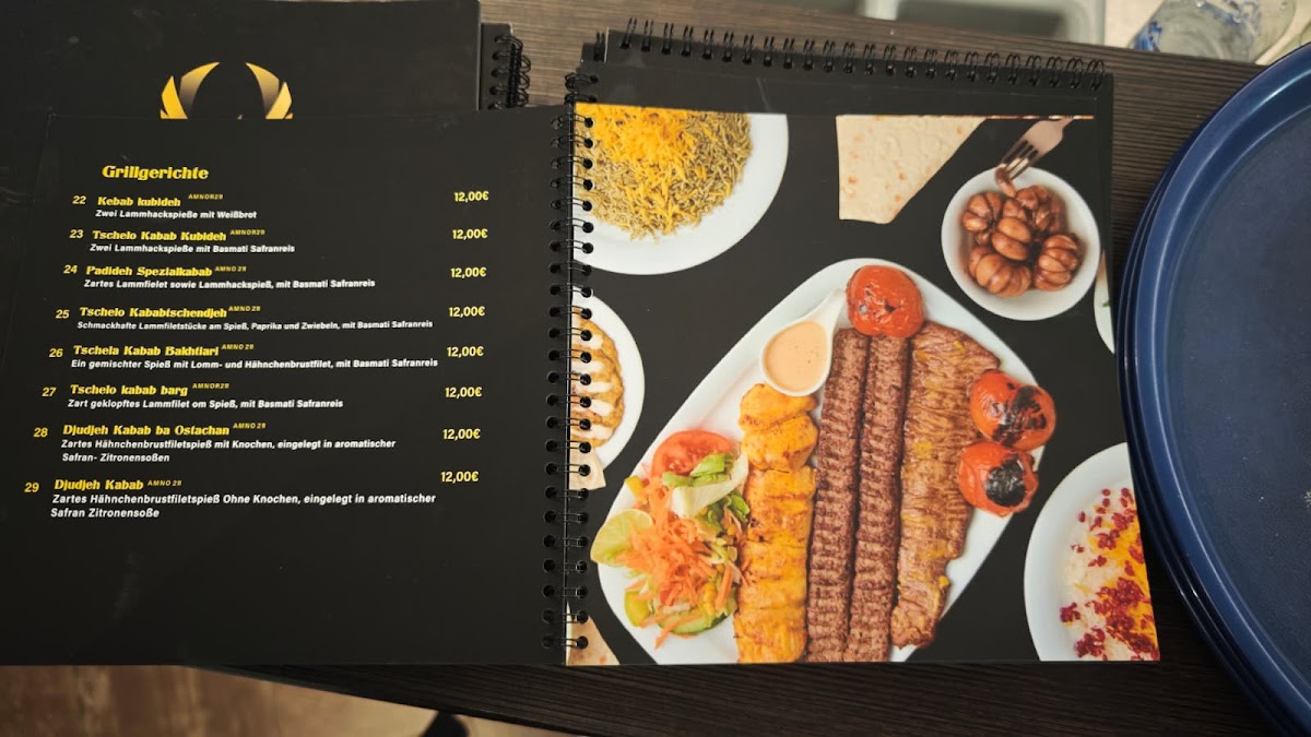 Sepideh Restaurant Photo Menu 2