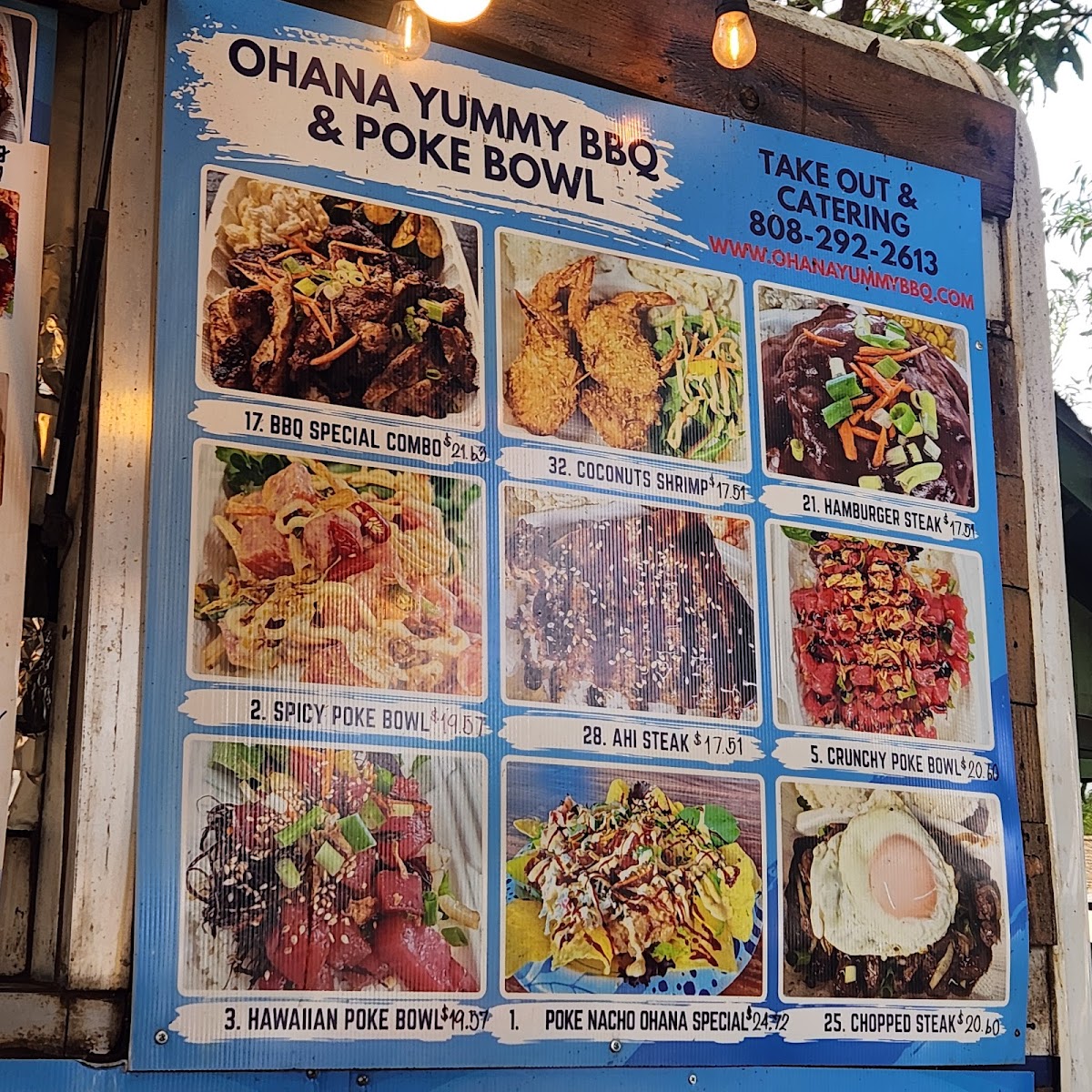Ohana Yummy BBQ Photo Menu 2