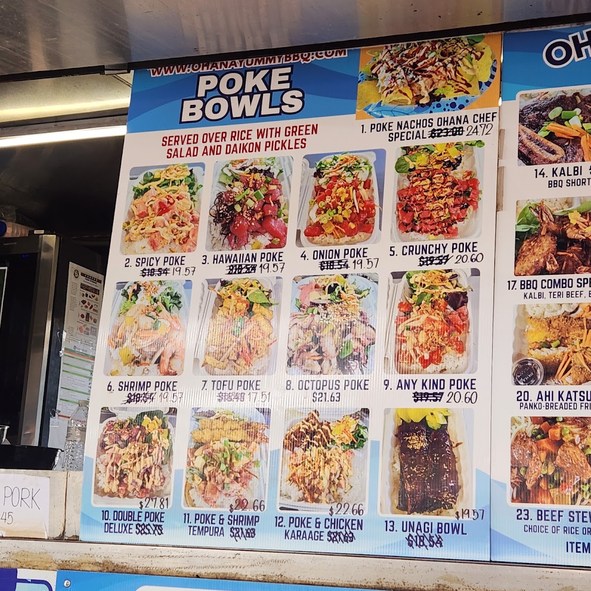 Ohana Yummy BBQ Photo Menu 8