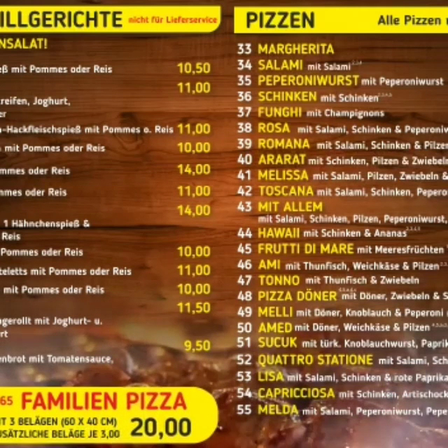 Ararat Restaurant Photo Menu 4