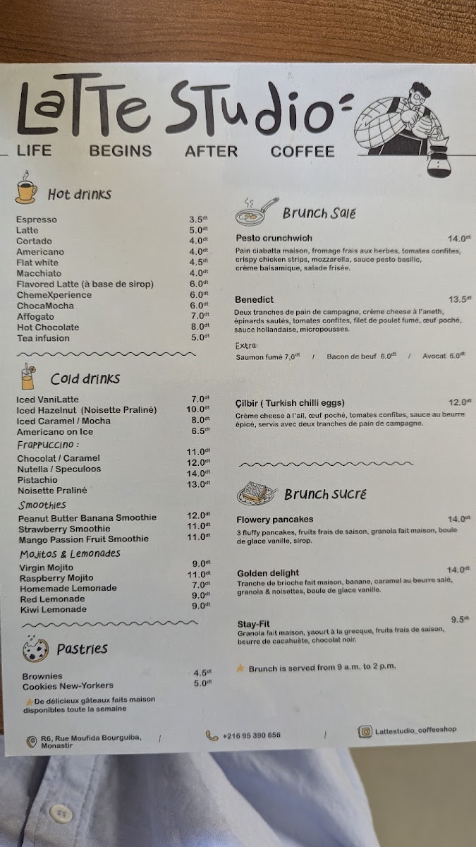 Latte Studio Photo Menu 7