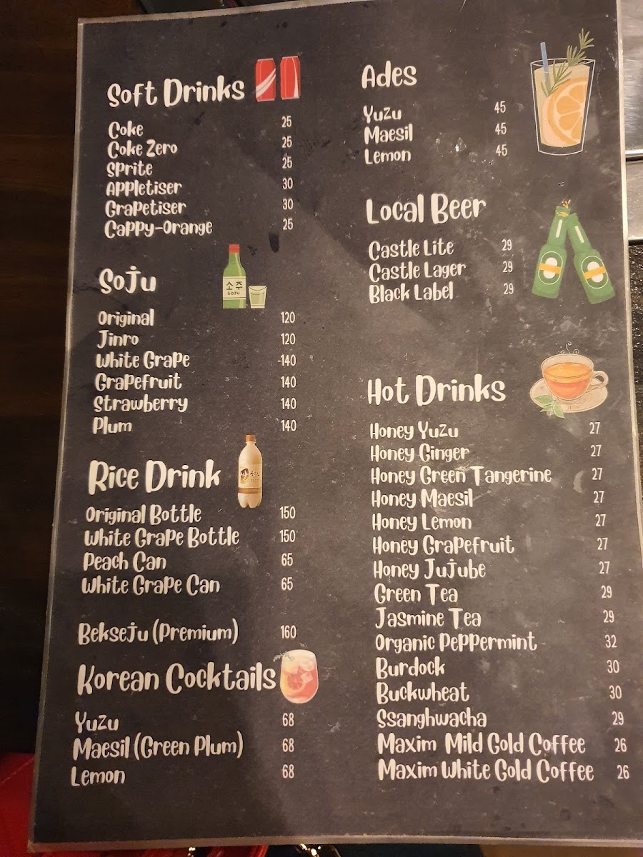 Gogi Korean BBQ newlands Photo Menu 1