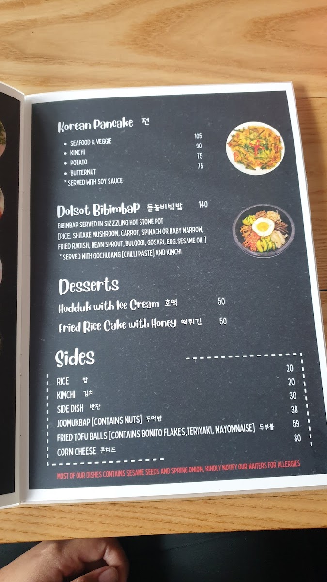 Gogi Korean BBQ newlands Photo Menu 9