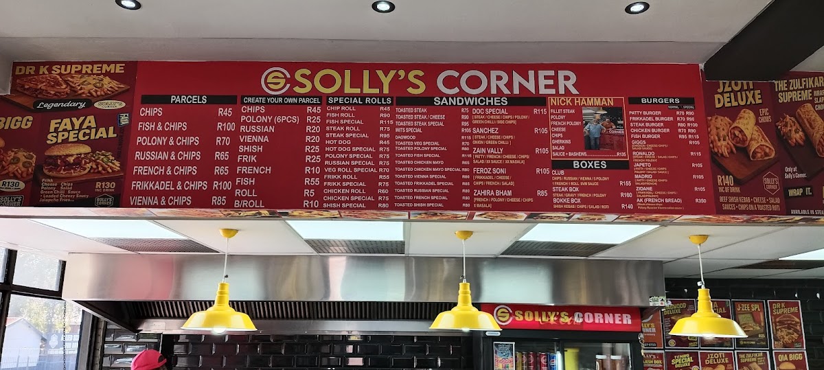 Sollys Corner Photo Menu 5