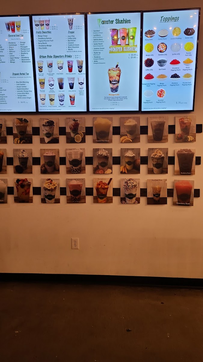 Urban Boba Tea House Photo Menu 8