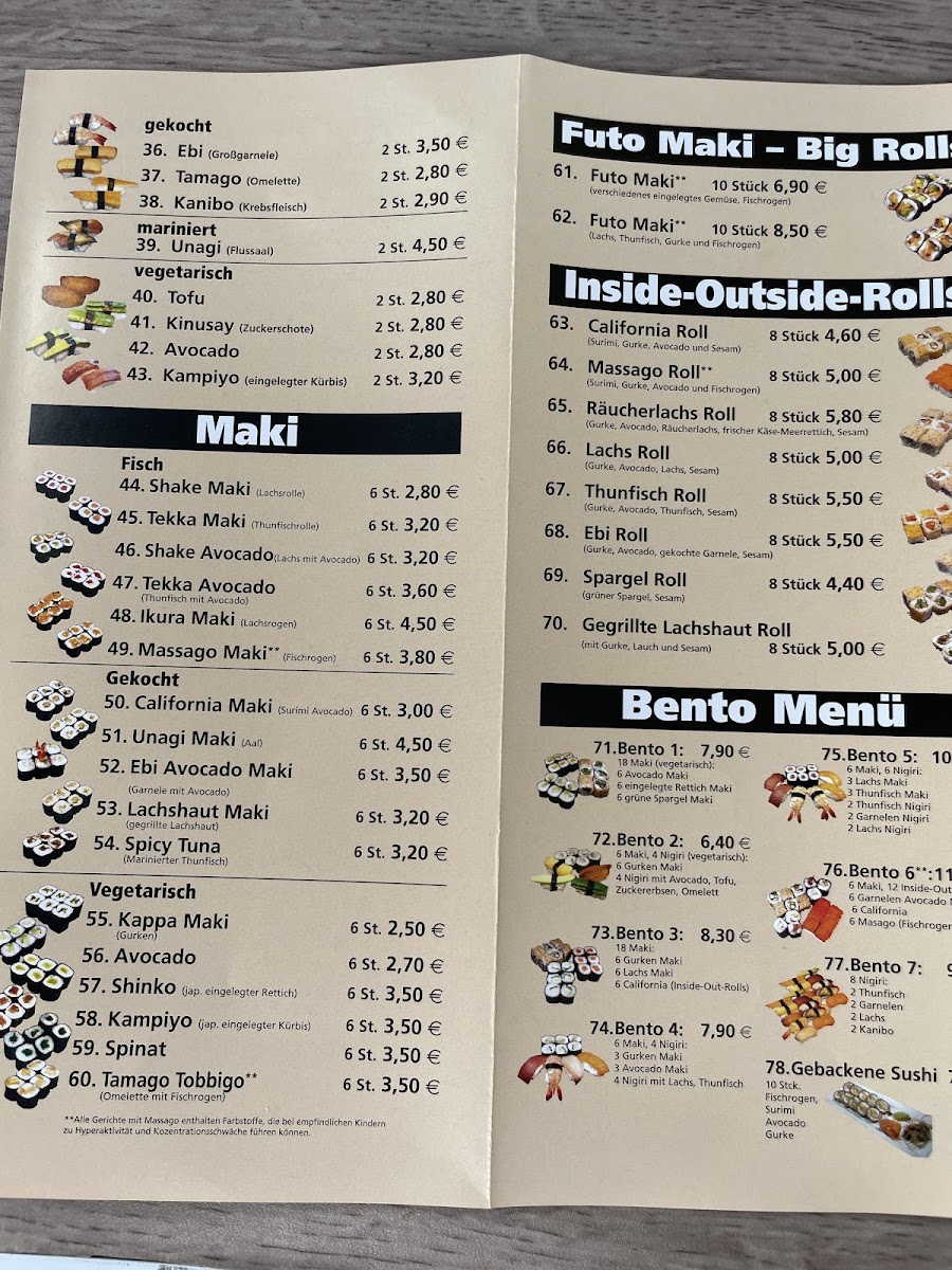 Fu Asia Restaurant Photo Menu 3