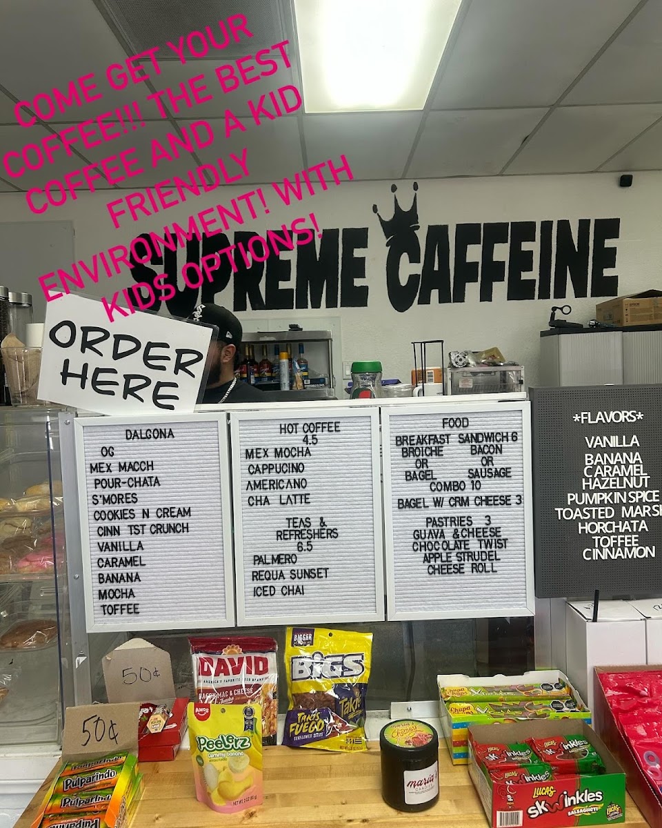 Supreme Caffeine Photo Menu 4