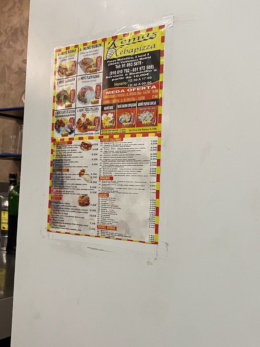 Ke Más Kebab Photo Menu 2