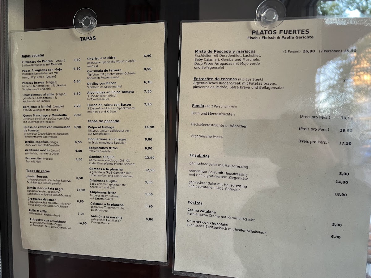 Picoteo Tapas-Bar & Restaurant Photo Menu 1