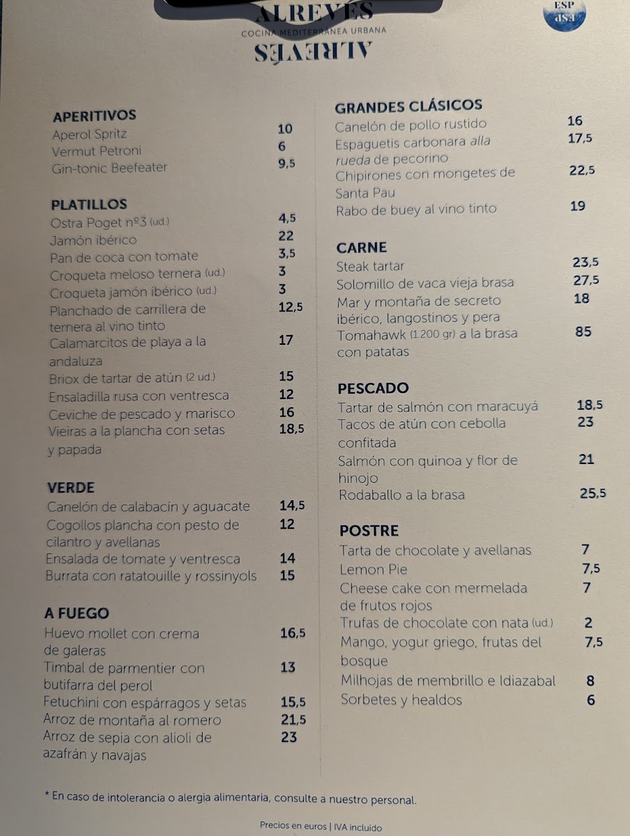 Alreves Restaurant Photo Menu 4