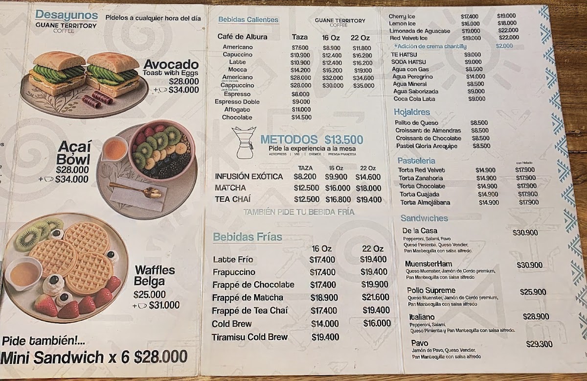 Cafe Altos del anisillo Photo Menu 1