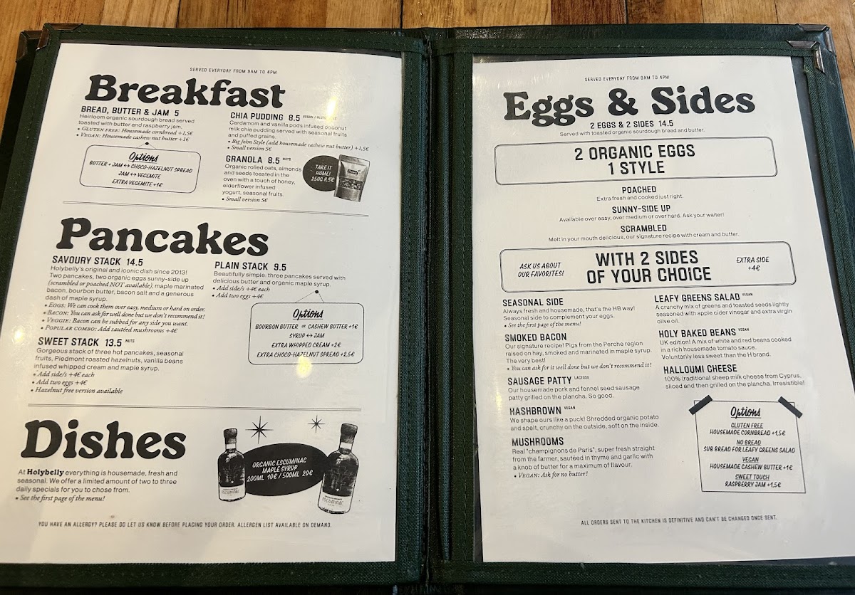 HolyBelly Photo Menu 10