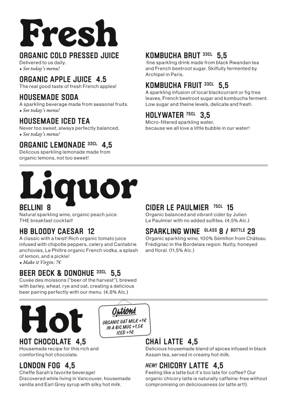 HolyBelly Photo Menu 2