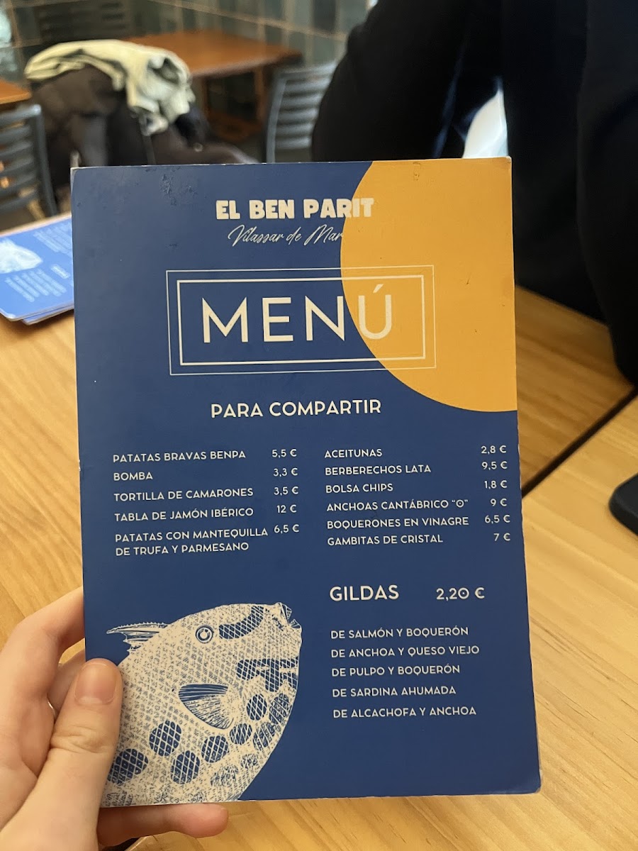 El Ben Parit Photo Menu 3