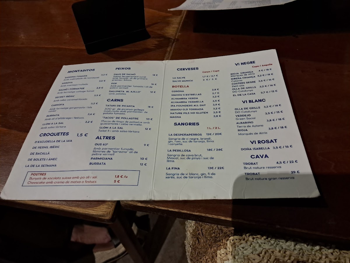 El Ben Parit Photo Menu 6