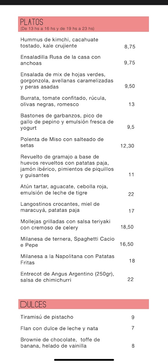 Devoto Photo Menu 6