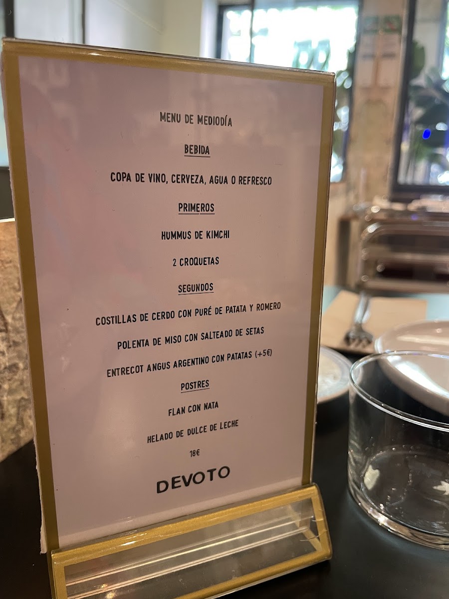 Devoto Photo Menu 8