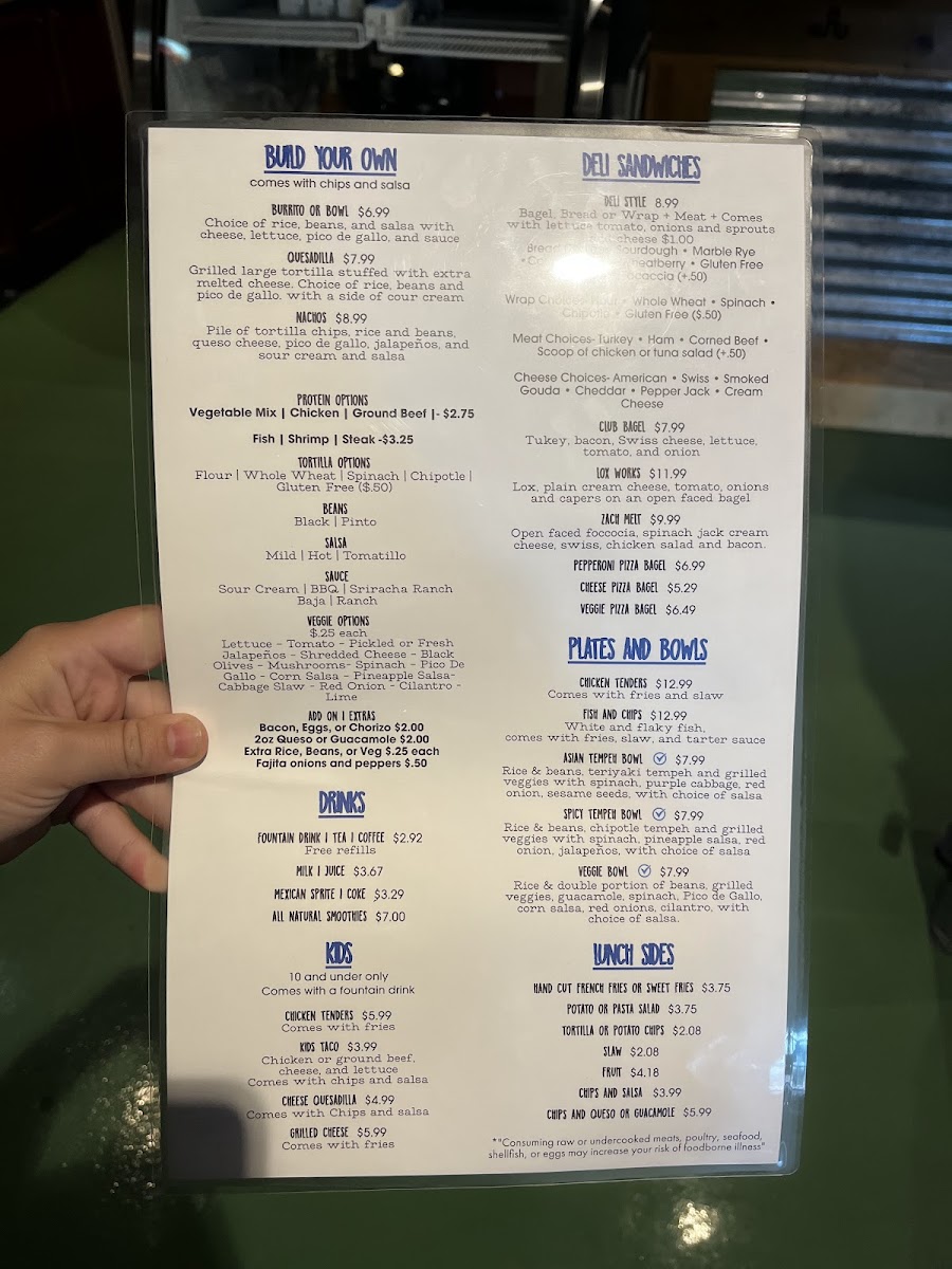 Pescado's and Sunrise (Suncado's) Photo Menu 2