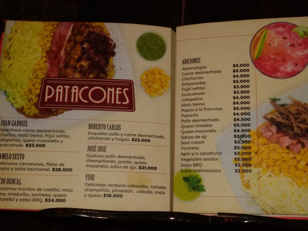 Epoca Restaurante Video Bar Photo Menu 2