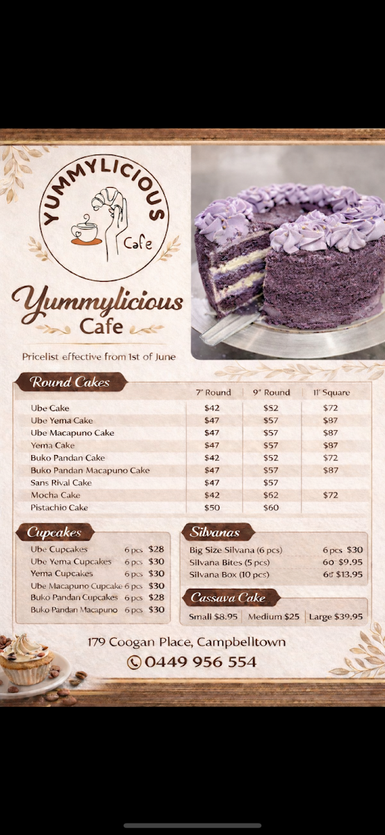 Yummylicious Cafe Photo Menu 2