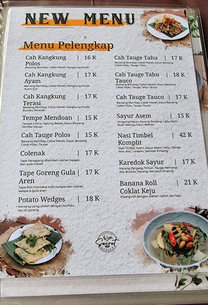 Secret Garden Cianjur Photo Menu 1