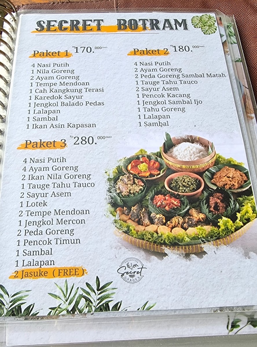 Secret Garden Cianjur Photo Menu 3