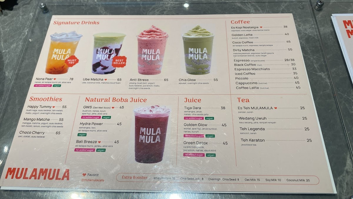 MULAMULA Cafe Photo Menu 4
